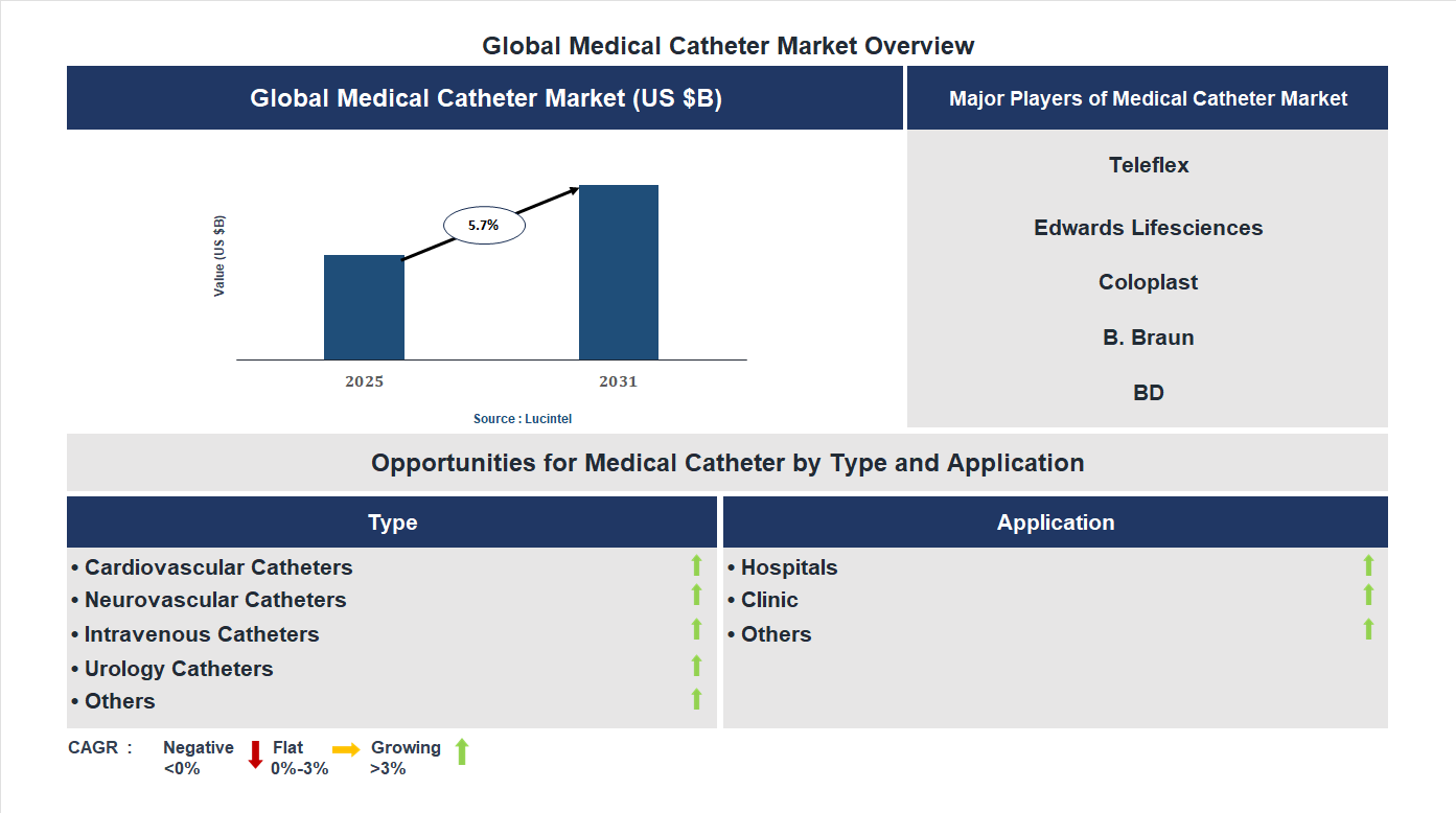 Medical Catheter Market Trends and Forecast
